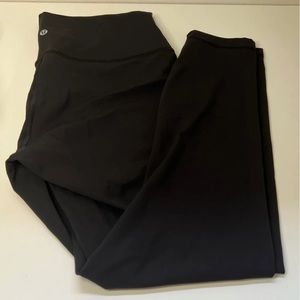 black lululemon leggings
